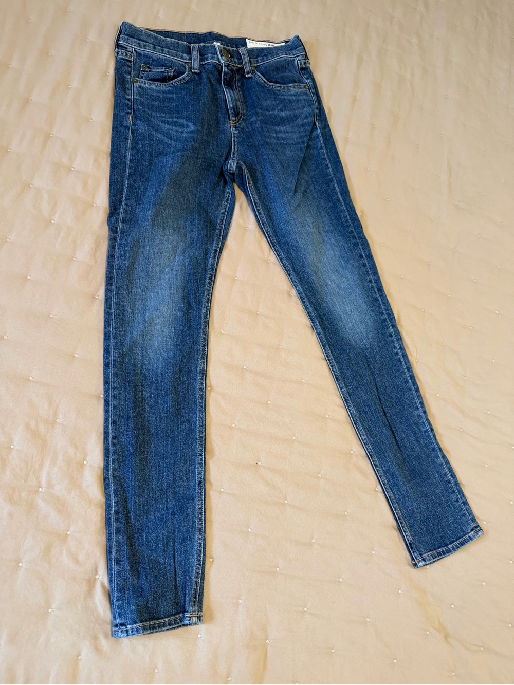 Rag & Bone JEAN Skinny Jeans Medium Wash Size 26
